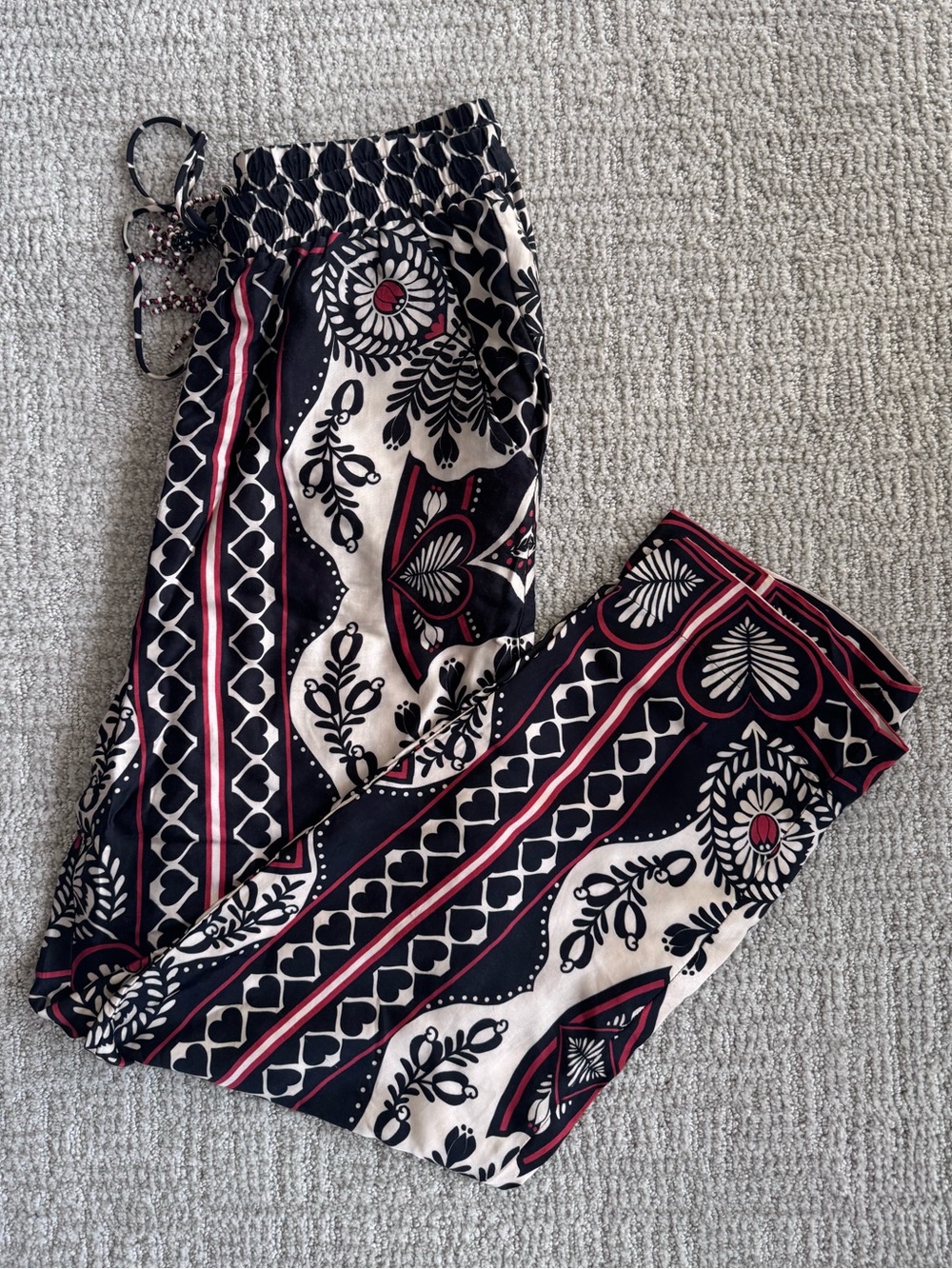 Farm Rio Printed Wide Leg Pants